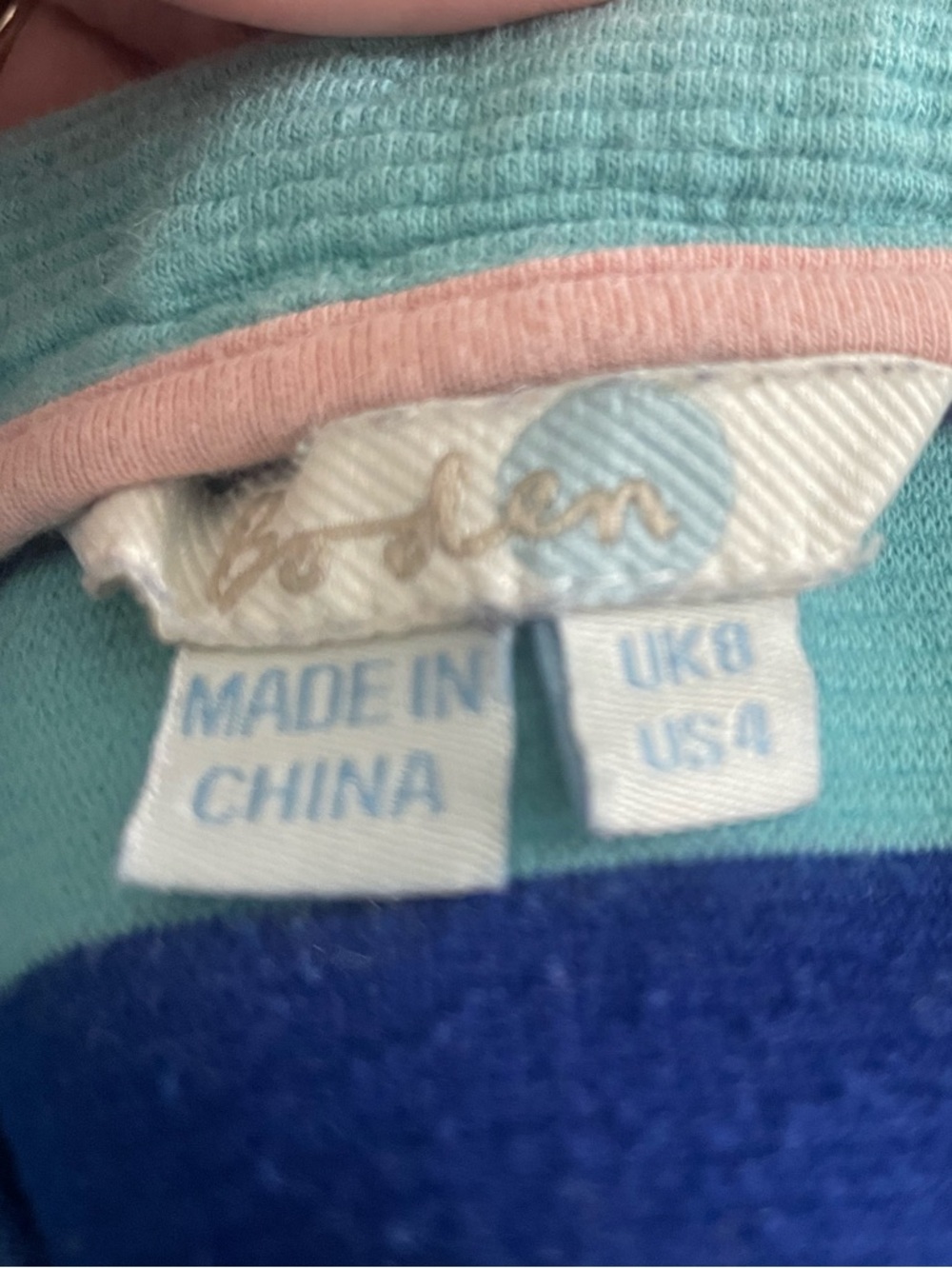 Boden Striped Top - 4 - Picture 6 of 6